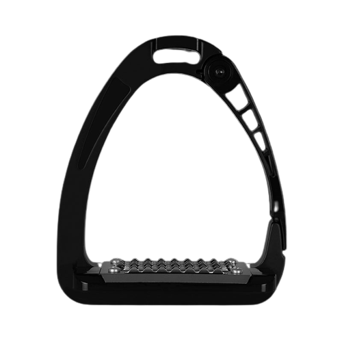 ACAVALLO 立ち込め AC608 ARENA ALUMINIUM STIRRUP 黒