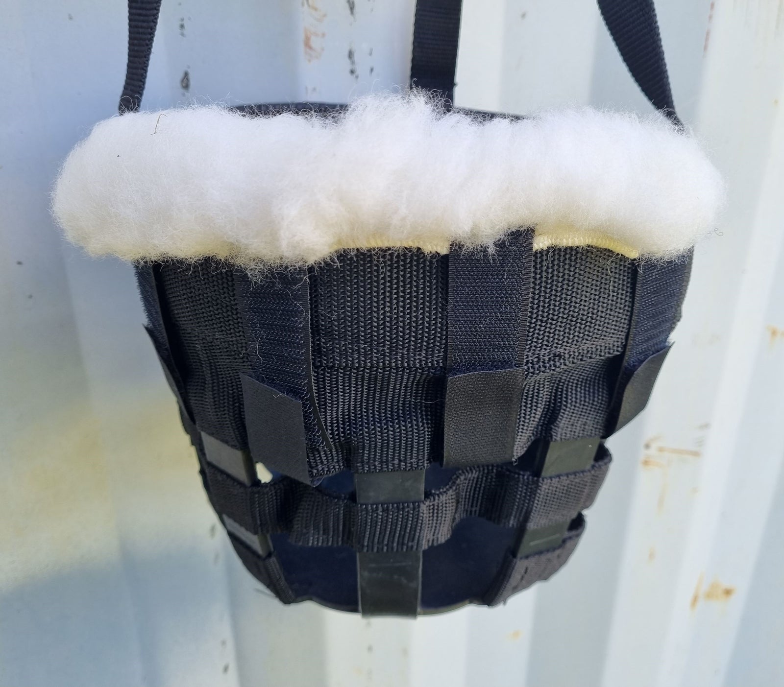 Best Friend grazing muzzle sheepskin nose liners - for deluxe  muzzle CLEARANCE