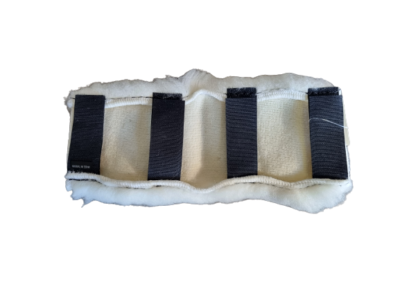 Best Friend grazing muzzle sheepskin nose liners - for deluxe  muzzle CLEARANCE