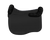 EA Mattes in Australia Eurofit dressage sheepskin saddle pad/cloth - black with black piping