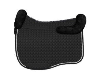 EA Mattes EUROFIT dressage saddle pad - with sheepskin