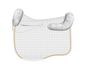 EA Mattes EUROFIT dressage saddle pad - with sheepskin