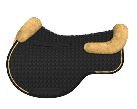 EA Mattes CLEARANCE Eurofit show jump saddle pad with sheepskin