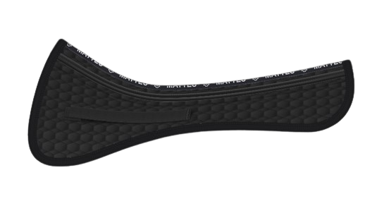 EA Mattes CLEARANCE correction Half Pad - quilted dressage cut with SINGLE pocket