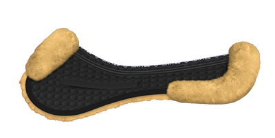 EA Mattes CLEARANCE correction half pad - sheepskin show jump cut