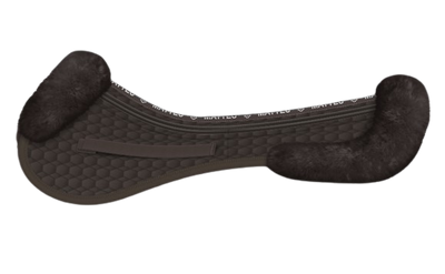 EA Mattes CLEARANCE correction half pad - sheepskin show jump cut