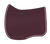 EA Mattes Eurofit dressage saddle pad/cloth - blackberry with altrosa/pink piping
