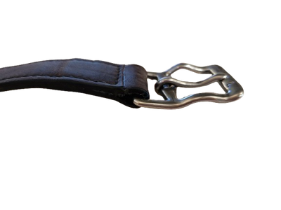 Erreplus Goldline stirrup leathers CLEARANCE - Dk brown 145cm