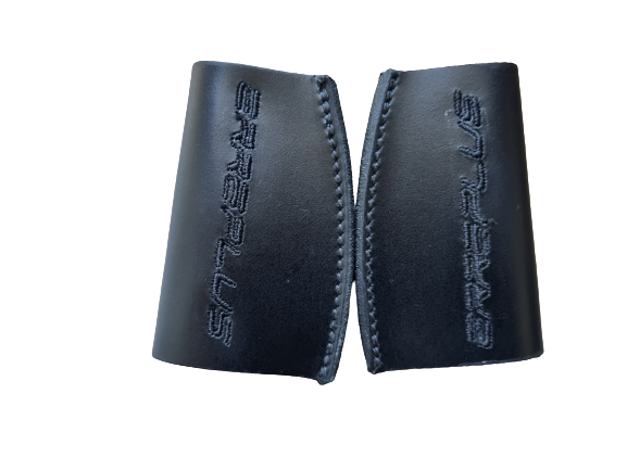 Erreplus mono dressage stirrup leathers buckle cover/guard - black
