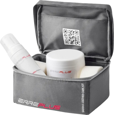 Erreplus leather care cleaning kit with bag