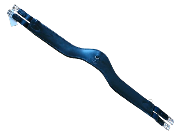 Loxley anatomical jump girth CLEARANCE - black, 54"