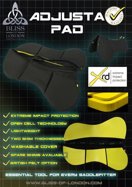 Bliss of London adjusta correction half pad information and specifications