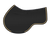 EA Mattes Australia - Eurofit showjump saddle pad/cloth - black with gold piping