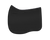 EA Mattes Eurofit dressage saddle pad/cloth - black with black piping