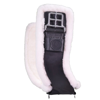 Total Saddle Fit Stretchtec western cinch - black with fleece liner